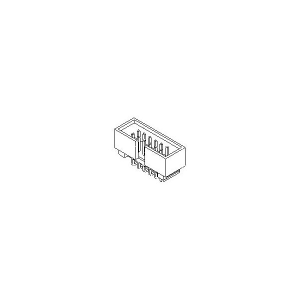 Molex CGrid Hdr Shrd RA OStdf 13AuLF 10Ckt 70247-1054 - main